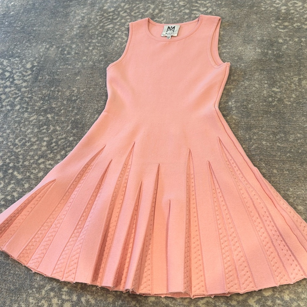 MILLY PINKISH KNIT KIDS DRESS SIZE 5/6 NO LONGER MADE - Picture 2 of 12